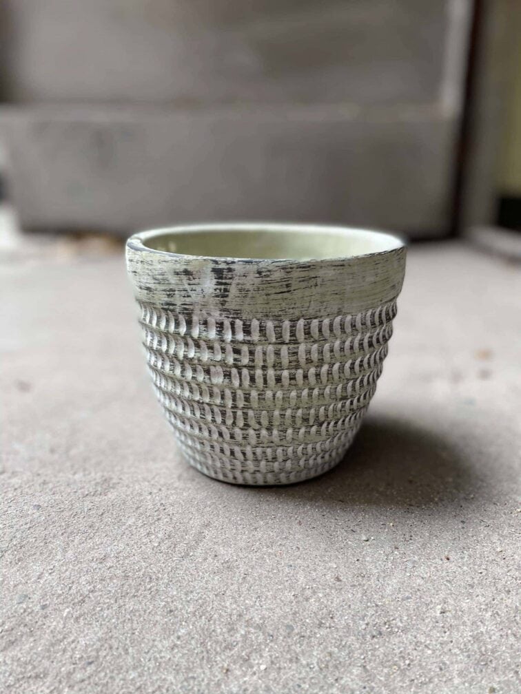 Zdjęcie Osłonka Stone Giant 12x12 cm w kategorii doniczki, ujęcie 1