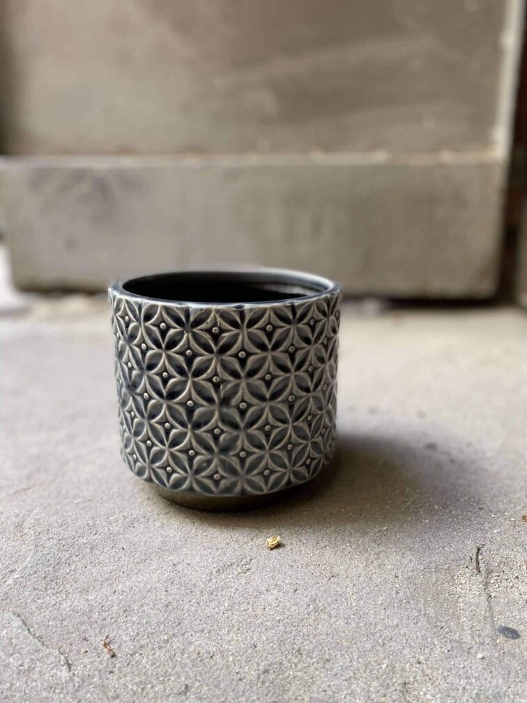 Zdjęcie Osłonka Szarotka 13x14 cm w kategorii doniczki, ujęcie 3