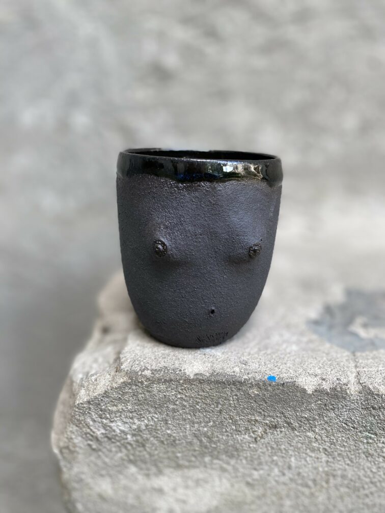 Zdjęcie Osłonka Boginka Black 6x7 cm w kategorii doniczki, ujęcie 1