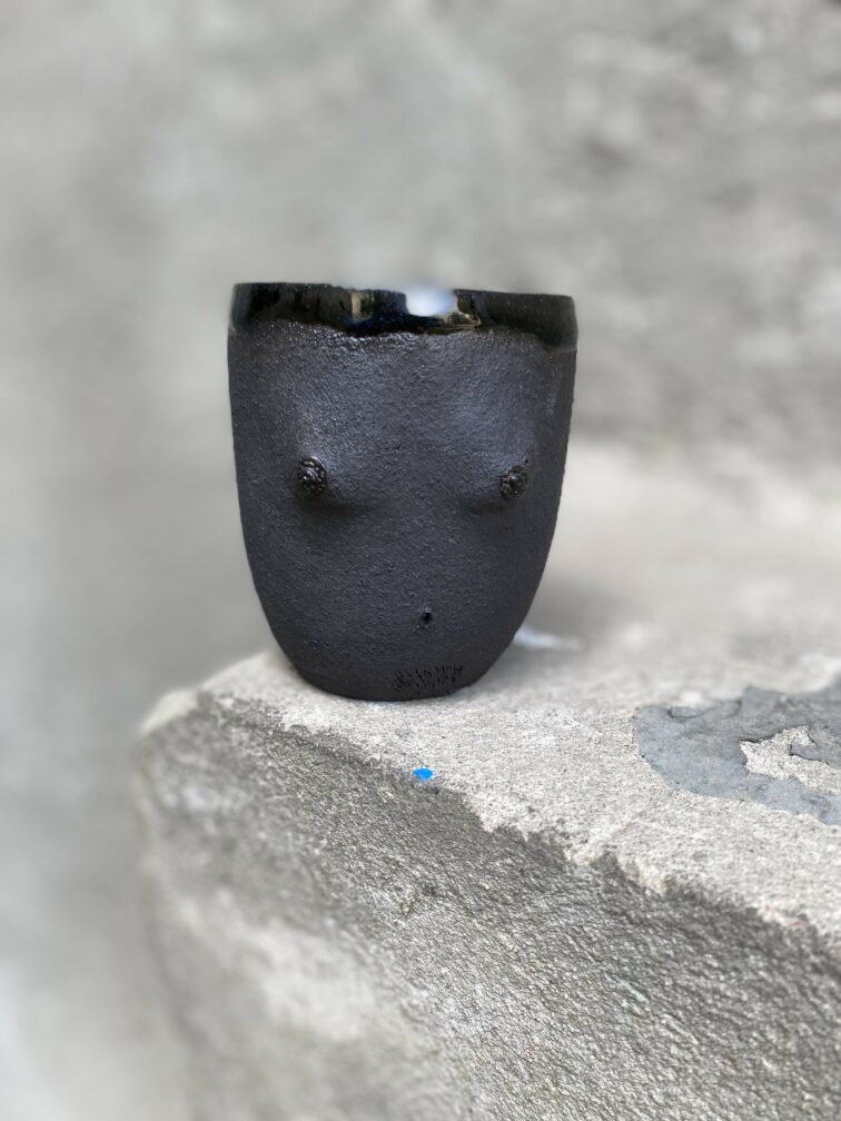 Zdjęcie Osłonka Boginka Black 6x7 cm w kategorii doniczki, ujęcie 3