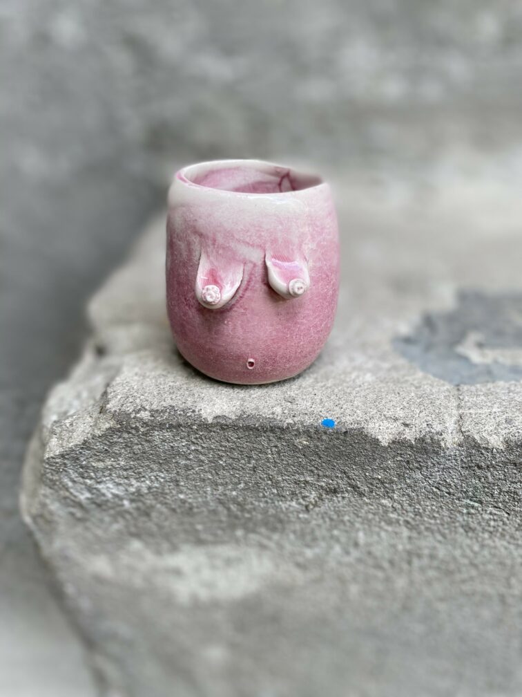 Zdjęcie Osłonka Boginka Pink Baby 3x5 cm w kategorii doniczki, ujęcie 1