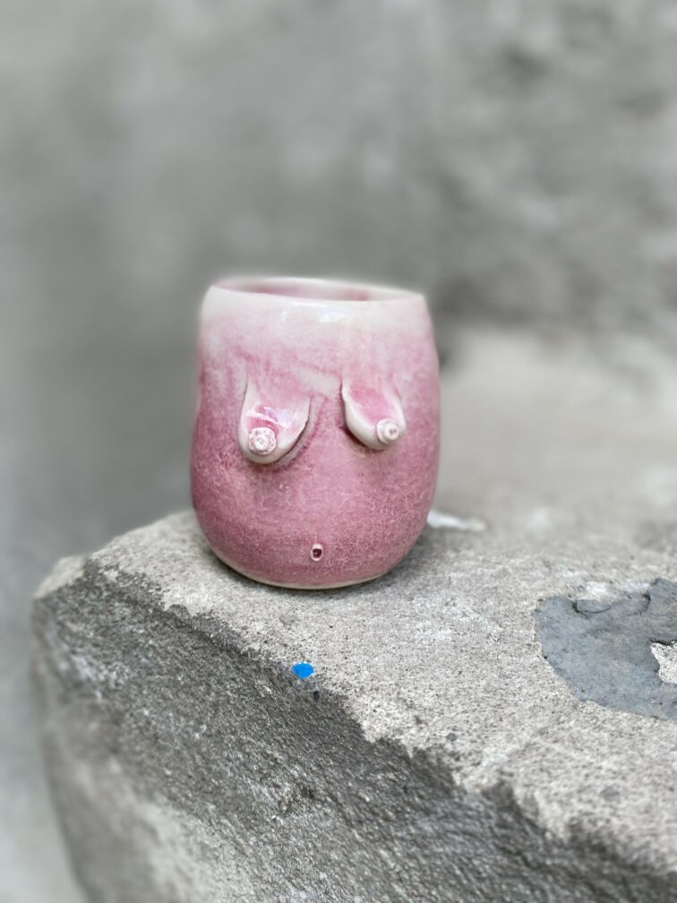 Zdjęcie Osłonka Boginka Pink Baby 3x5 cm w kategorii doniczki, ujęcie 2