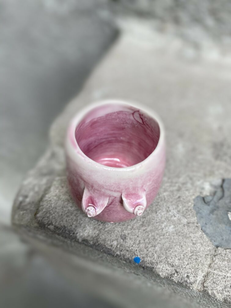 Zdjęcie Osłonka Boginka Pink Baby 3x5 cm w kategorii doniczki, ujęcie 3