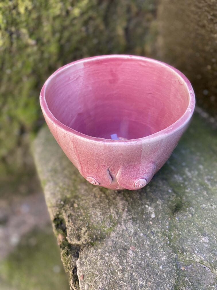 Zdjęcie Osłonka Boginki Pink Cup 9x9 cm w kategorii doniczki, ujęcie 3