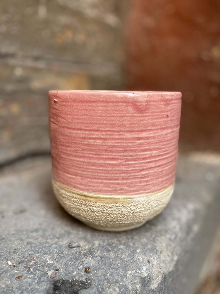 Zdjęcie doniczki lub oslonki: Osłonka Pink Spin 12x13 cm, ujęcie 3