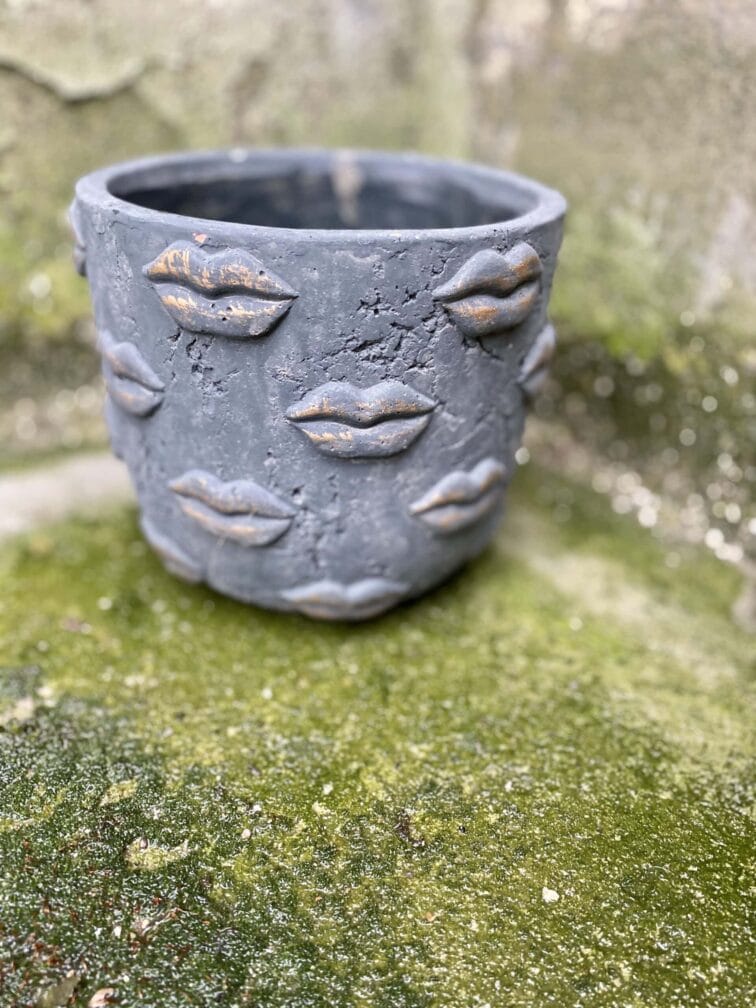 Zdjęcie doniczki lub oslonki: Osłonka Black and Yellow 15x16 cm, ujęcie 3