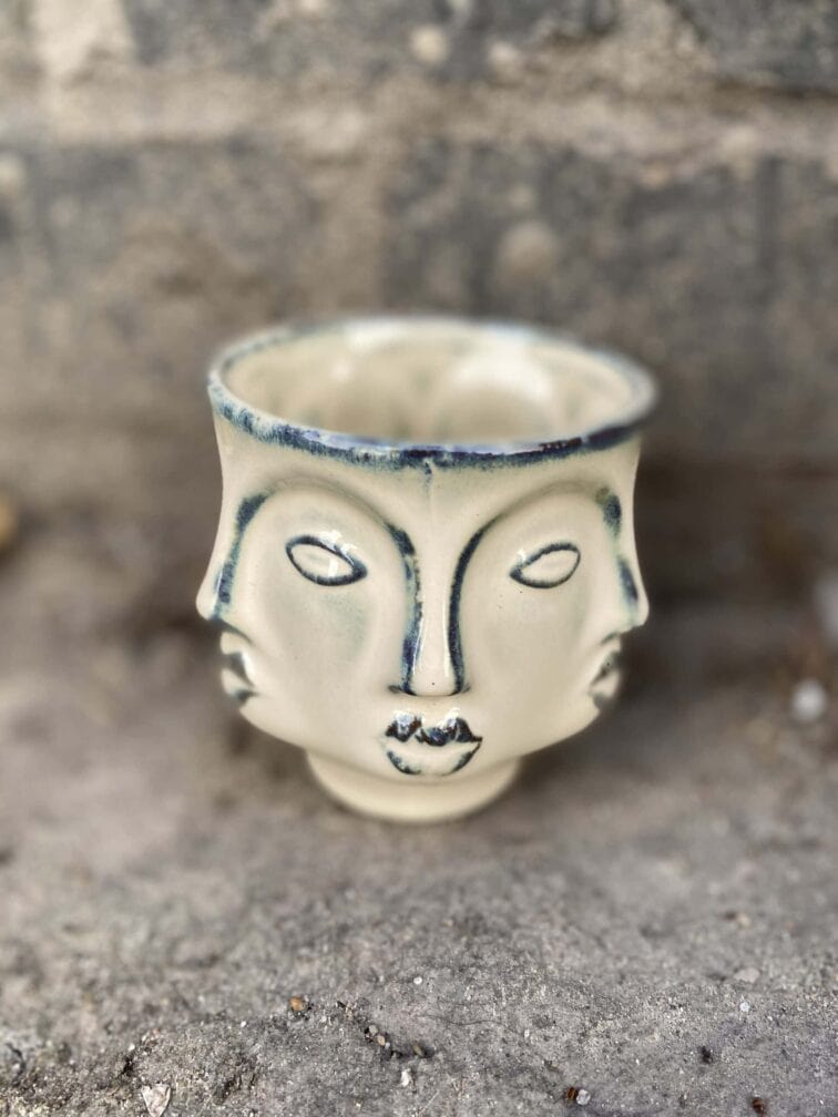 Zdjęcie doniczki lub oslonki: Osłonka Szaman 6x8 cm, ujęcie 1