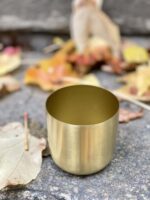 Zdjęcie doniczki lub oslonki: Osłonka Złoty Znicz 6x7 cm, ujęcie 1