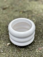 Zdjęcie doniczki lub oslonki: Oslonka-ponton-white-mini 6x7&nbsp;cm, ujęcie 1