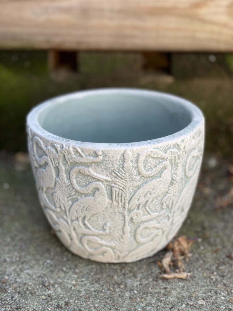 Zdjęcie doniczki lub oslonki: Osłonka Swan 12x11 cm, ujęcie 1