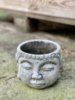 Zdjęcie doniczki lub oslonki: Osłonka Buddha Grey 11x12&nbsp;cm, ujęcie 1