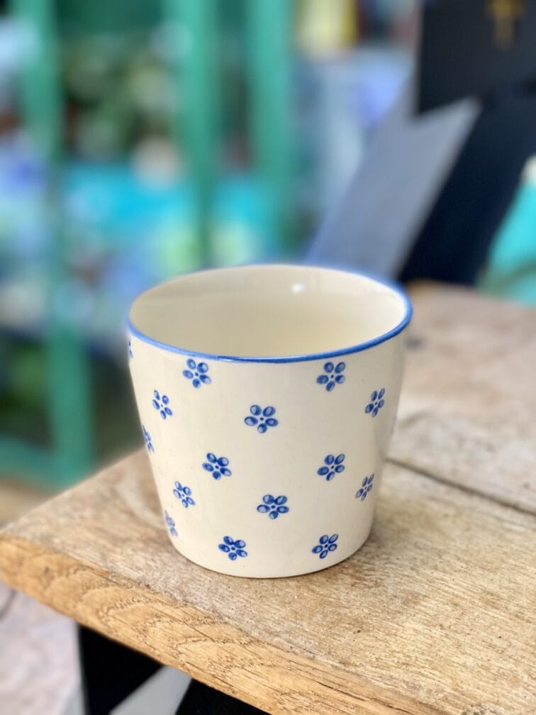 Zdjęcie doniczki lub oslonki: Osłonka Niezapominajka 8x7 cm, ujęcie 1