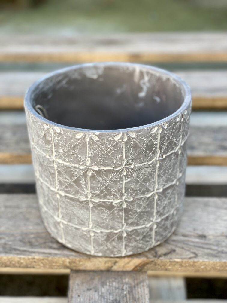 Zdjęcie doniczki lub oslonki: Osłonka Meshwork 15x15 cm, ujęcie 1