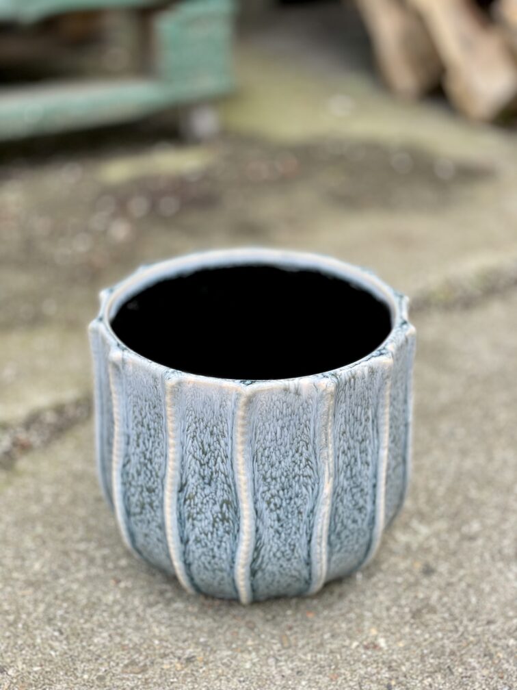 Zdjęcie doniczki lub oslonki: Osłonka Konik morski blue 15 × 15 cm, ujęcie 1