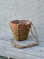 Zdjęcie doniczki lub oslonki: Osłonka Coral Basket hanging 18 × 16 cm, ujęcie 1