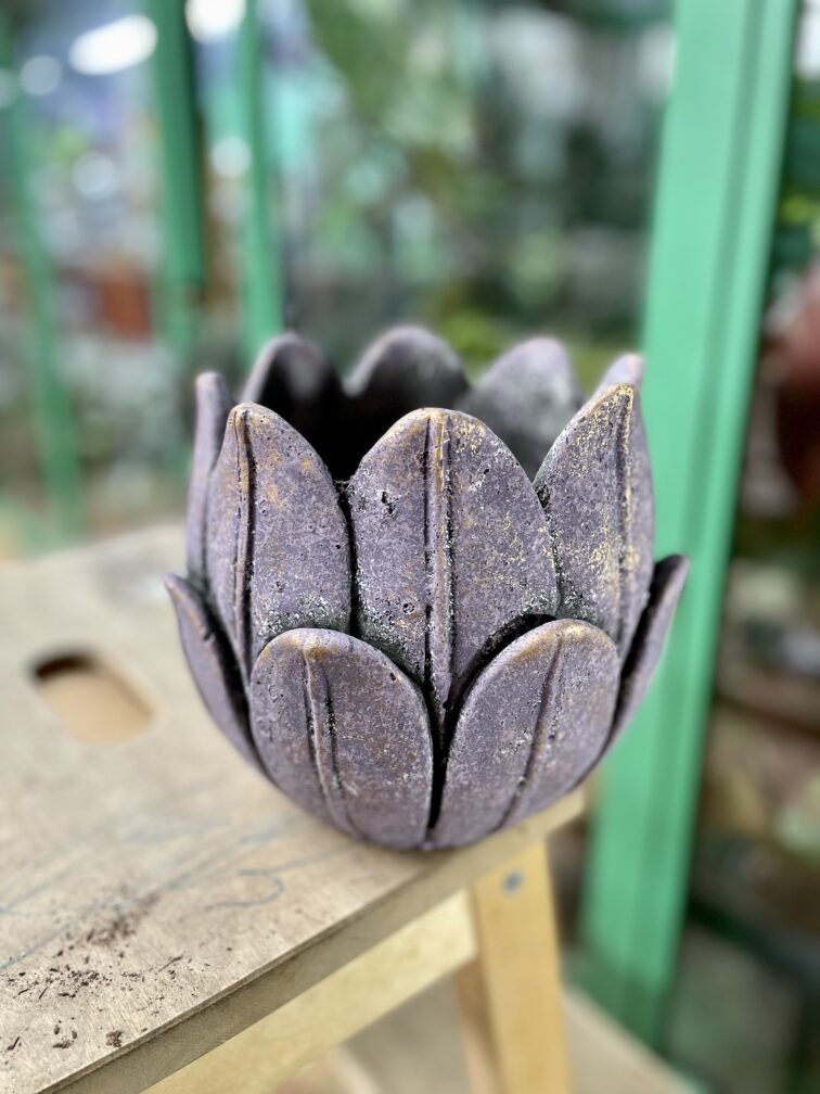 Zdjęcie doniczki lub oslonki: Osłonka Tulip Violet 12x15 cm, ujęcie 1