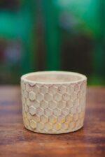 Zdjęcie doniczki lub oslonki: Osłona Honeycombs 12 × 11 cm, ujęcie 1
