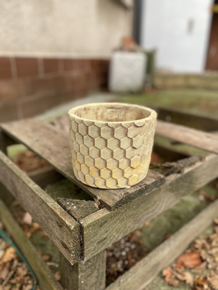 Zdjęcie doniczki lub oslonki: Osłona Honeycombs 10 × 9 cm, ujęcie 1