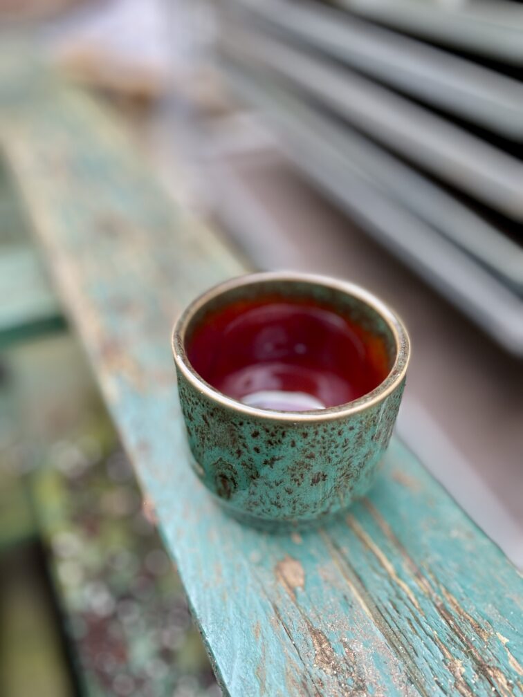 Zdjęcie doniczki lub oslonki: osłonka spots green, ujęcie 3