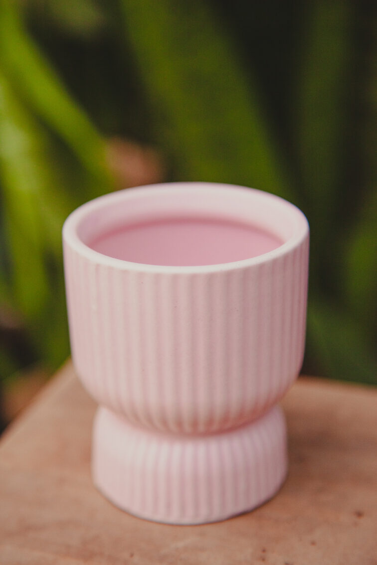 Zdjęcie doniczki lub oslonki: Osłonka Diabolo Pink 6 × 6 cm, ujęcie 1