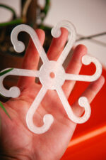 Zdjęcie akcesoria Uchwyt do pędów mleczny, ujęcie 2