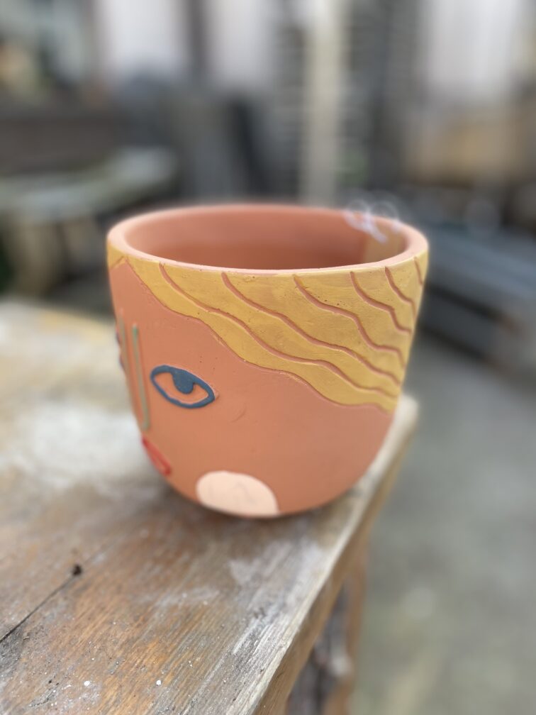 Zdjęcie doniczki lub oslonki: Osłonka Piernik ona, ujęcie 3