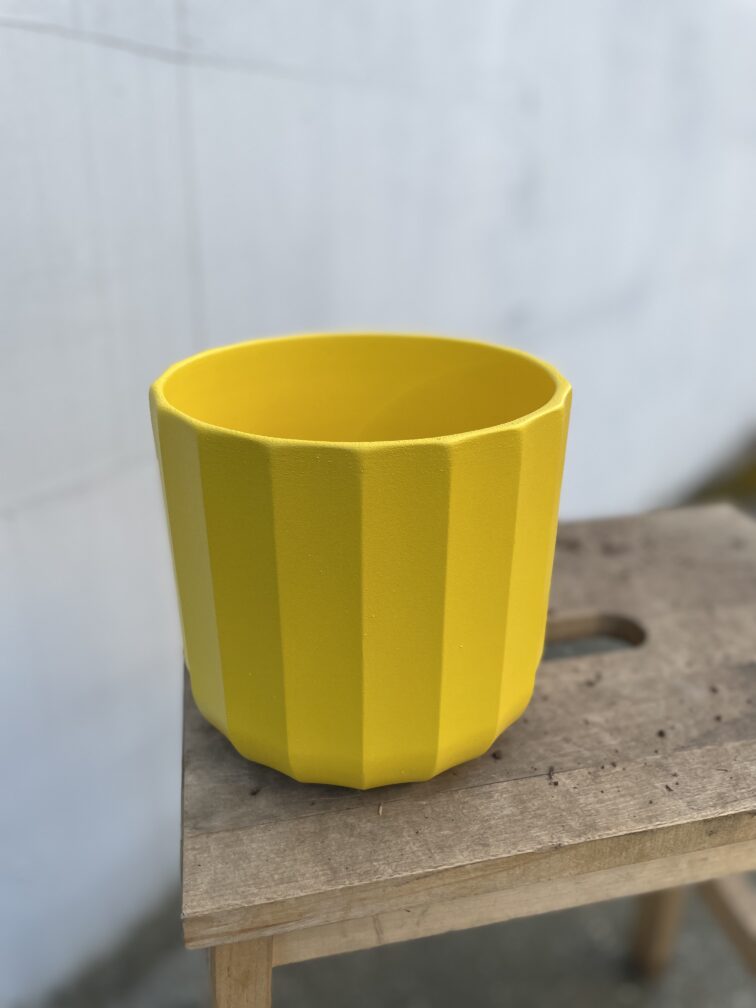 Zdjęcie doniczki lub oslonki: Osłonka Pop-art yellow 14x14, ujęcie 1