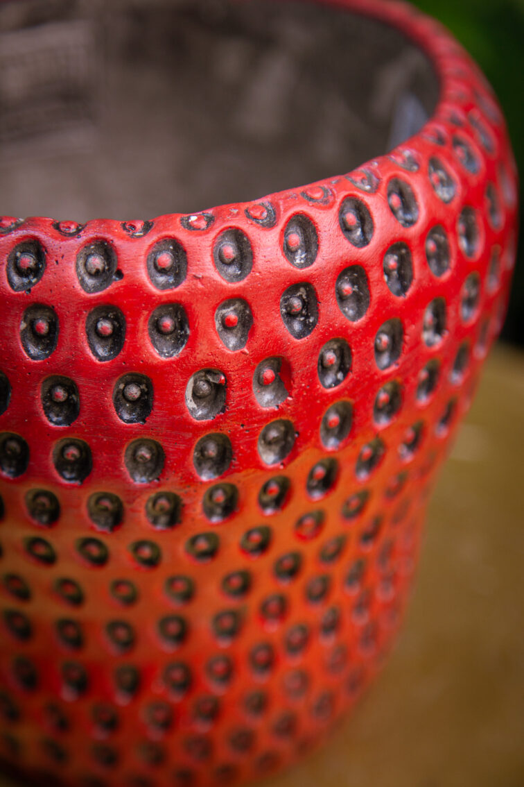 Zdjęcie doniczki lub oslonki: Osłonka Poziomka 14 × 16 cm, ujęcie 2