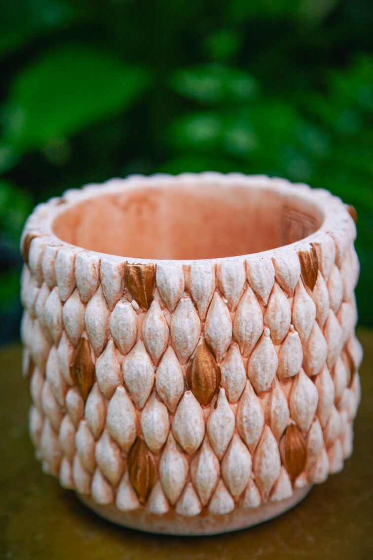 Zdjęcie doniczki lub oslonki: Osłonka Wool 12 × 13 cm, ujęcie 1