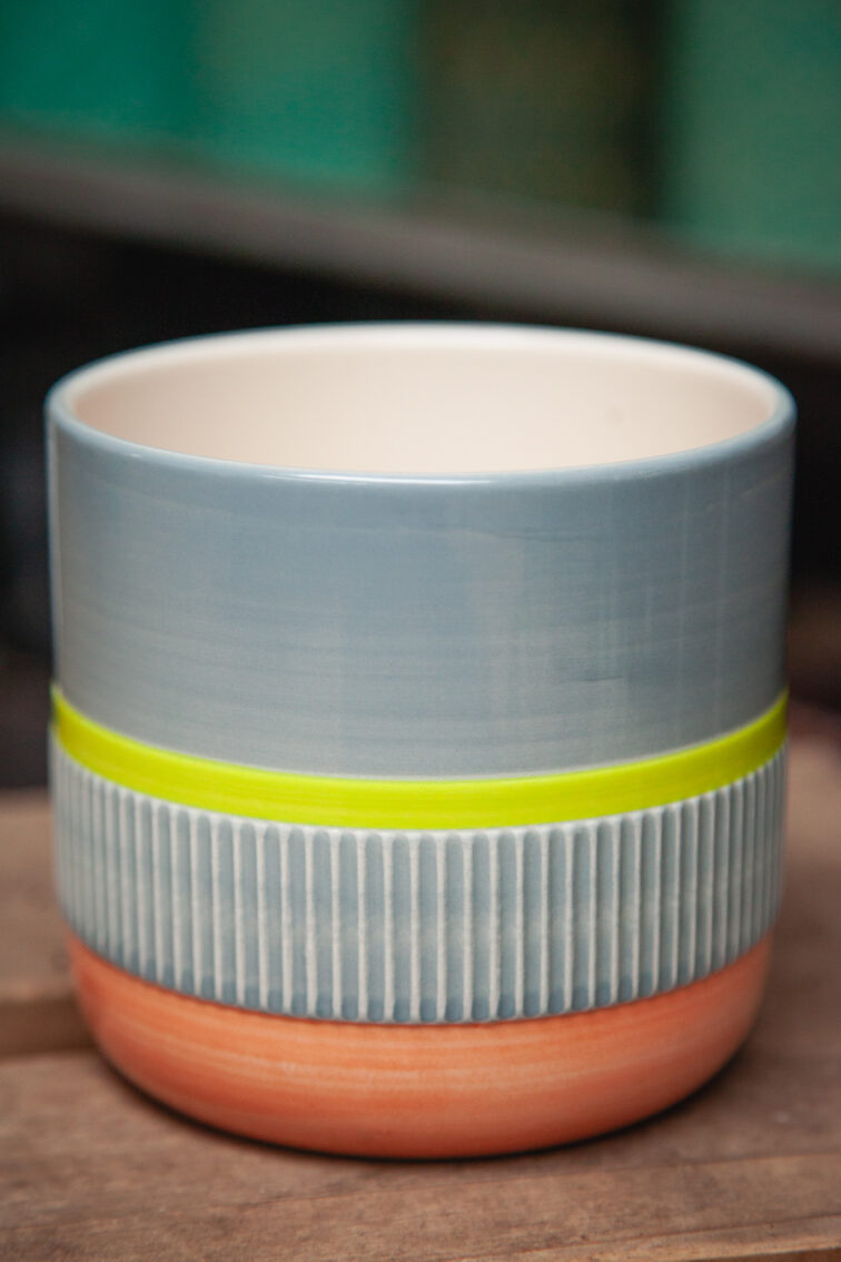 Zdjęcie doniczki lub oslonki: Osłonka Lamperia Grey, ujęcie 1